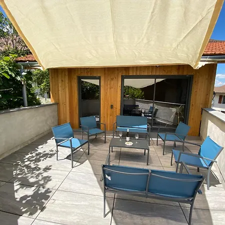 Grange Renovee, 6 Minutes Du D'annecy Vue Sur Le Mont-blanc بيت للعطل